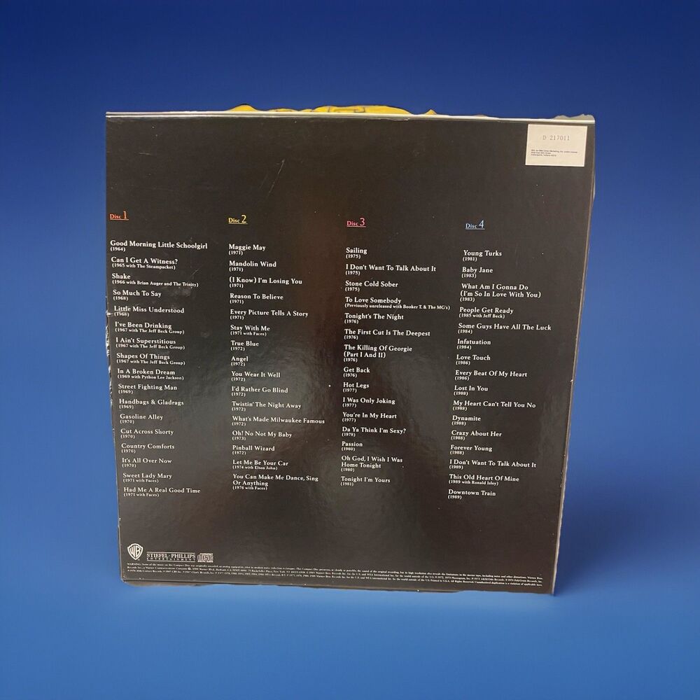 Rod Stuart Boxed 4 CD Set - Picture 11 of 12